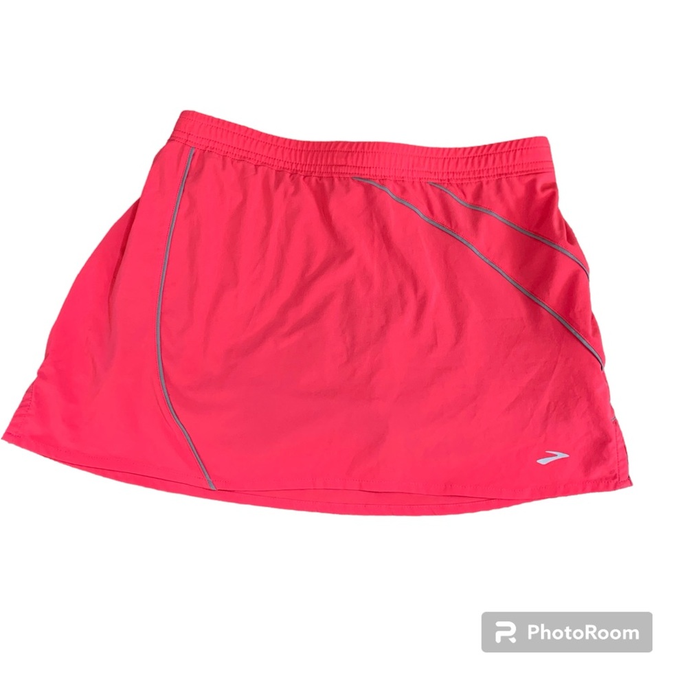 Brooks Athletic Athleisure Skort Skirt Shorts size Small Drawstring Waist Tennis